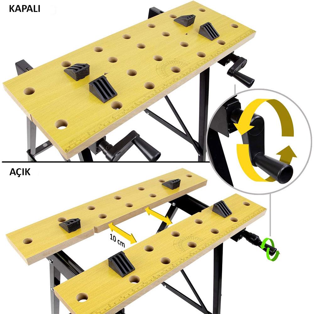 WORKPRO%20WP289026%2070Kg%20Katlanabilir%20Çalışma%20Tezgâhı