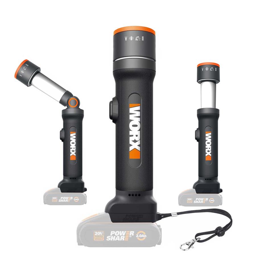 WORX%20WX027.9%2020Volt%20510%20Lümen%20Çok%20Fonksiyonlu%20Led%20Fener%20(Akü%20Dahil%20Değildir)