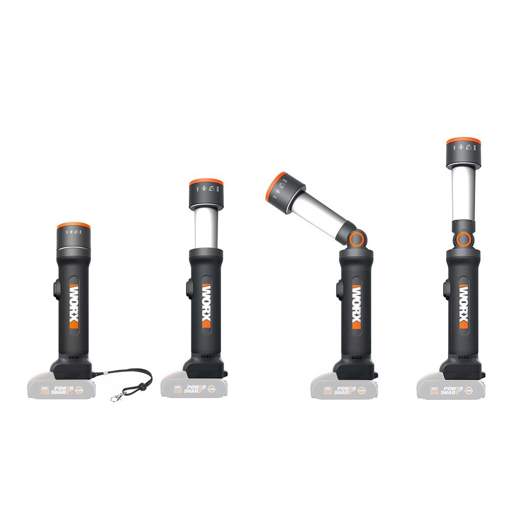 WORX%20WX027.9%2020Volt%20510%20Lümen%20Çok%20Fonksiyonlu%20Led%20Fener%20(Akü%20Dahil%20Değildir)