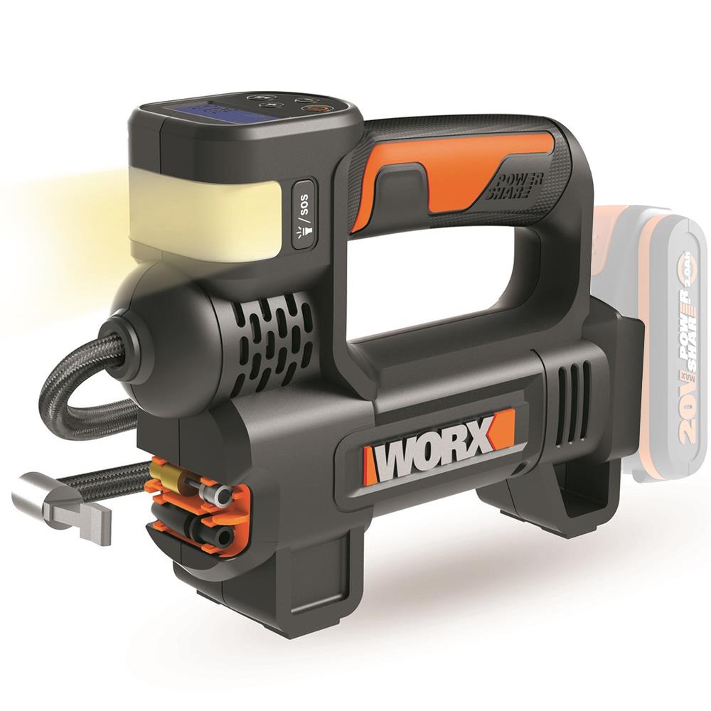 WORX%20WX092.9%2020Volt%20150%20PSI%20Ayarlanabilir%20Dijital%20Basınç%20Göstergeli%20Hava%20Pompası(Akü%20Dahil%20Değildir)