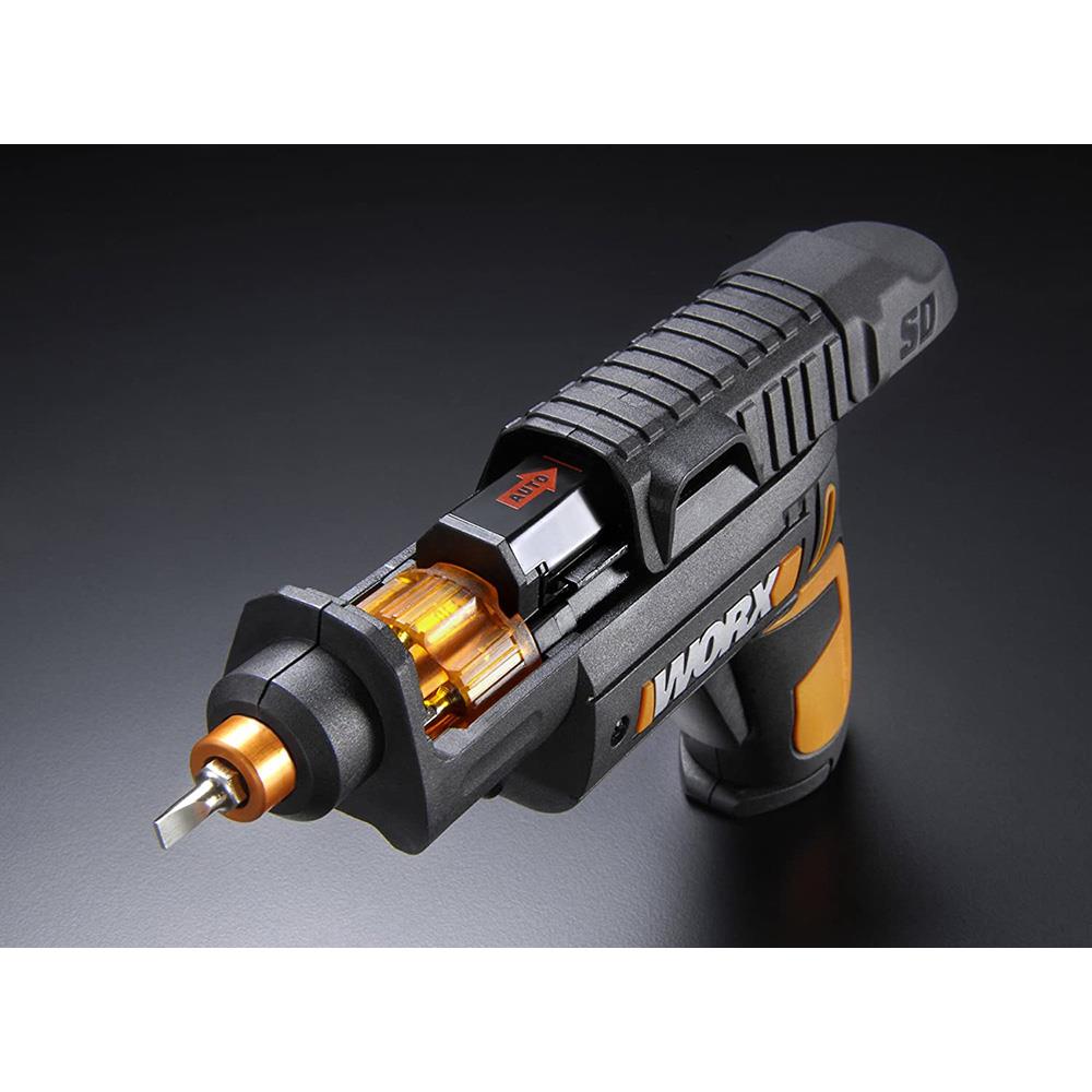 WORX%20WX255%204Volt/1.5Ah.%20Li-ion%20Şarjlı%20Şarjörlü%20Tornavida%20+%206%20adet%20Bits%20Uç%20+%20Vida%20Tutucu