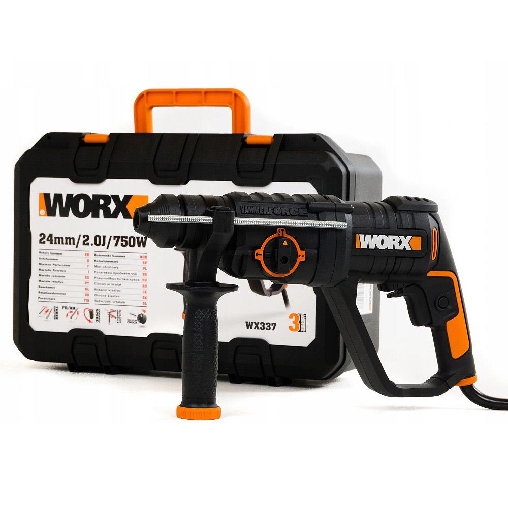 WORX%20WX337%20750Watt%202.0J%20Profesyonel%20SDS-Plus%20Kırıcı/Delici