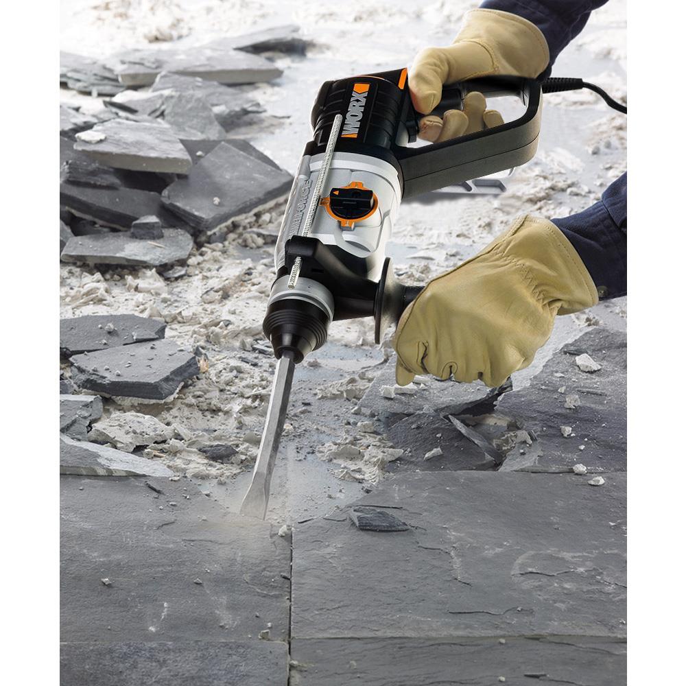 WORX%20WX339%20800Watt%202.5J%20Profesyonel%20SDS-Plus%20Kırıcı/Delici%20+%204%20Adet%20Uç