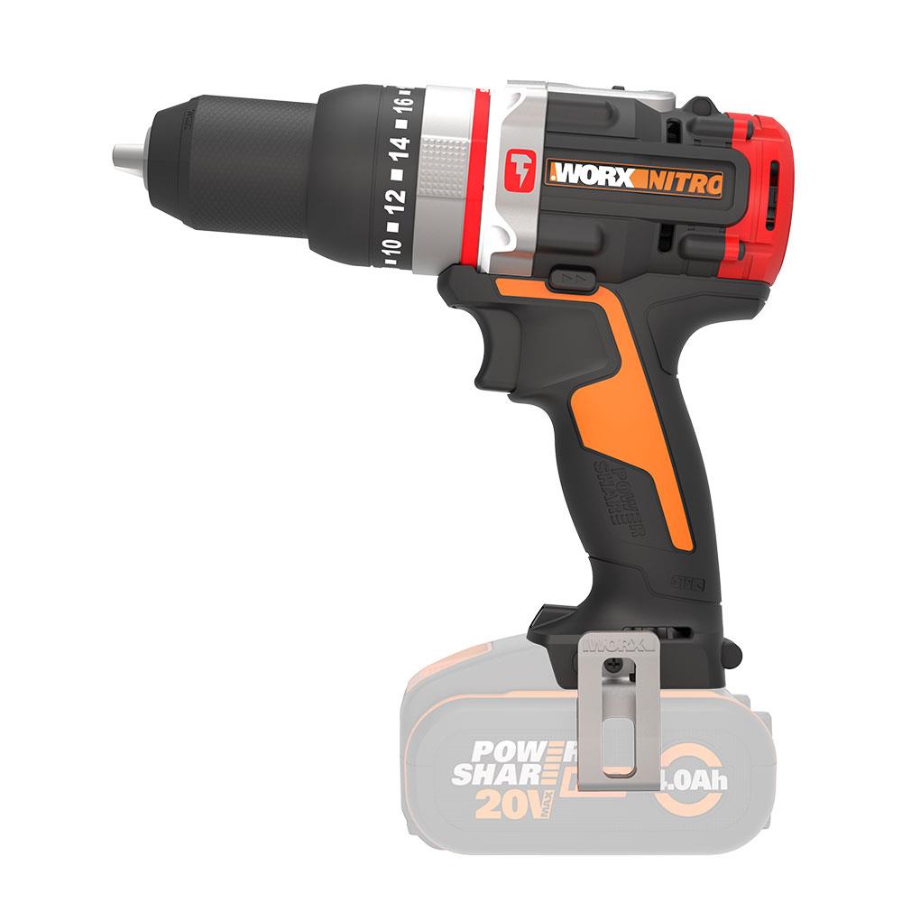 WORX%20WX354.9%2020Volt%20Kömürsüz%20Profesyonel%20Darbeli%20Şarjlı%20Matkap%20(Akü%20Dahil%20Değildir)