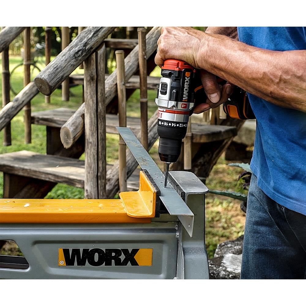 WORX%20WX354.9%2020Volt%20Kömürsüz%20Profesyonel%20Darbeli%20Şarjlı%20Matkap%20(Akü%20Dahil%20Değildir)