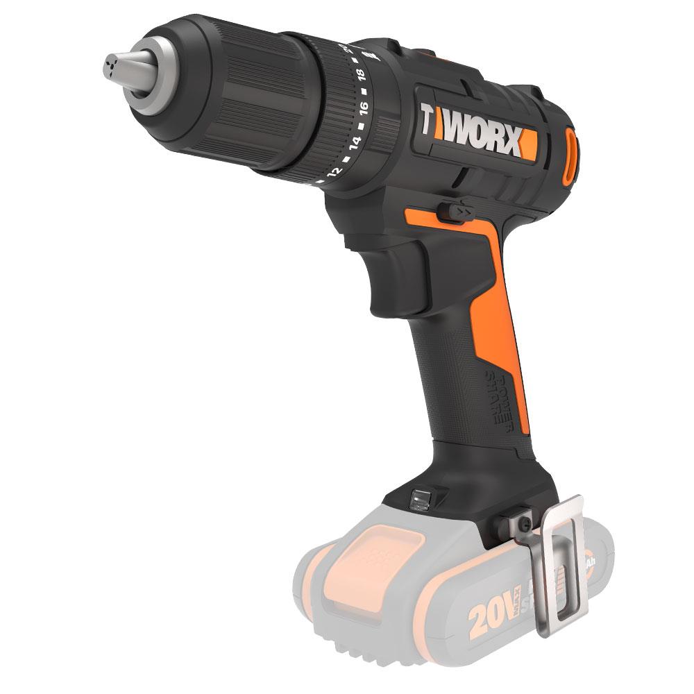 WORX%20WX370.9%2020Volt%20Profesyonel%20Şarjlı%20Darbeli%20Matkap%20(Akü%20Dahil%20Değildir)