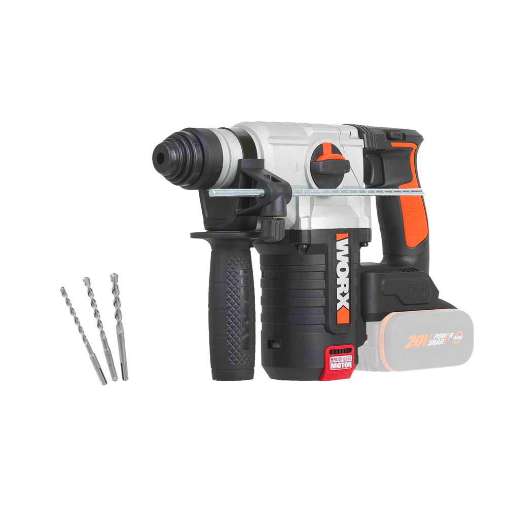 WORX%20WX380.9%2020Volt%202.2J%20Profesyonel%20SDS-Plus%20Pnömatik%20Kırıcı/Delici%20(Akü%20Dahil%20Değildir)