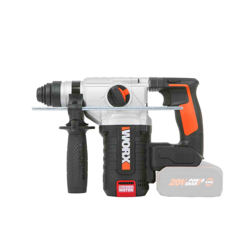 WORX%20WX380.9%2020Volt%202.2J%20Profesyonel%20SDS-Plus%20Pnömatik%20Kırıcı/Delici%20(Akü%20Dahil%20Değildir)