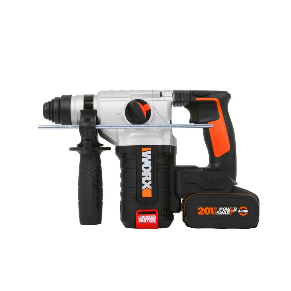 WORX%20WX380%2020Volt%204.0Ah.%202.2J%20Li-ion%20Çift%20Akülü%20Şarjlı%20Profesyonel%20SDS-Plus%20Pnömatik%20Kırıcı/Delici