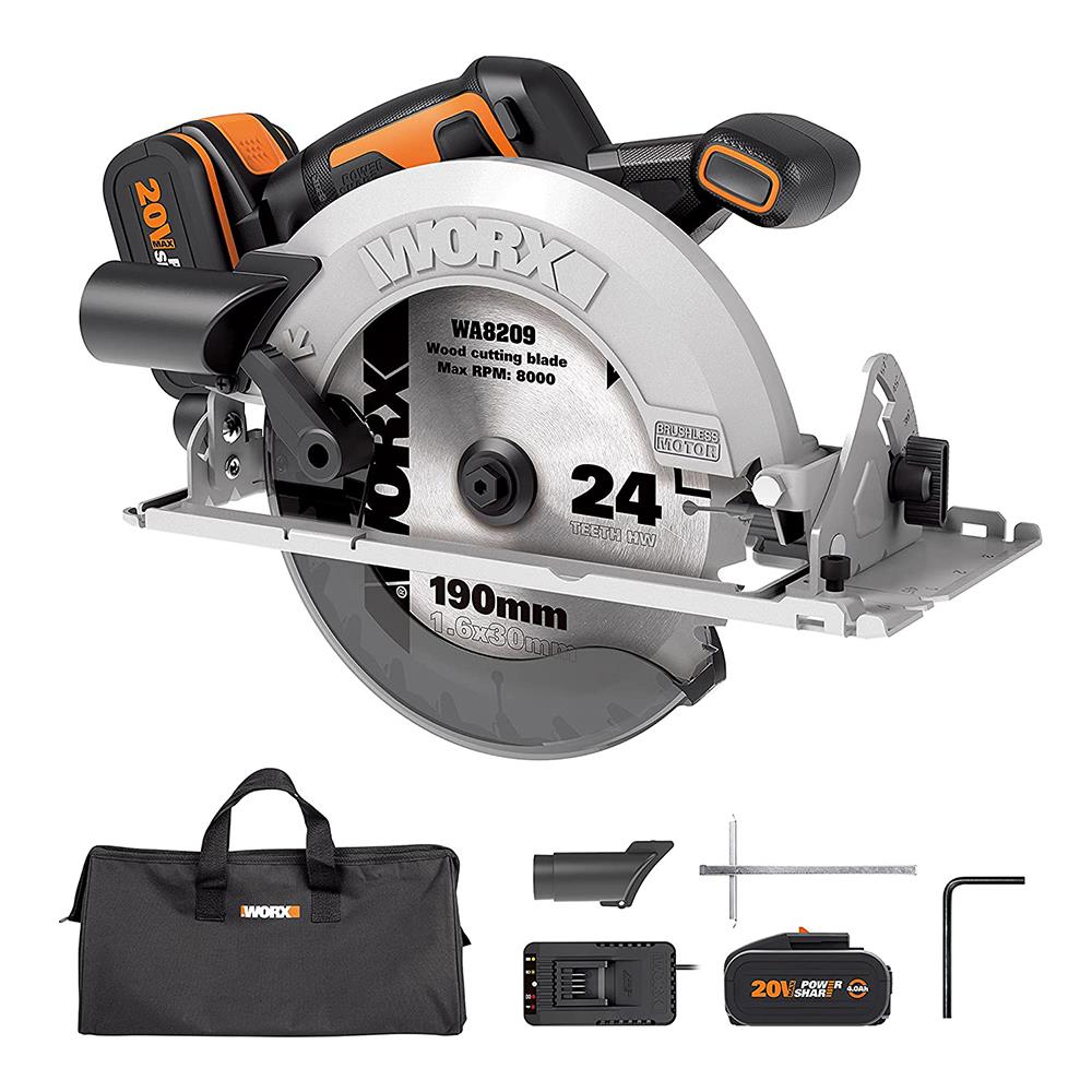 WORX%20WX520%2020Volt%204.0Ah.%20Li-ion%20Kömürsüz%20Profesyonel%20Daire%20Testere