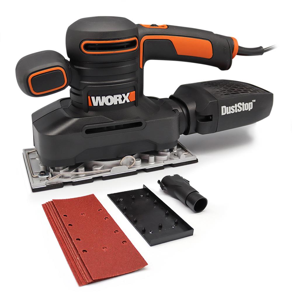 WORX%20WX641%20250Watt%20Profesyonel%20Titreşimli%20Zımpara