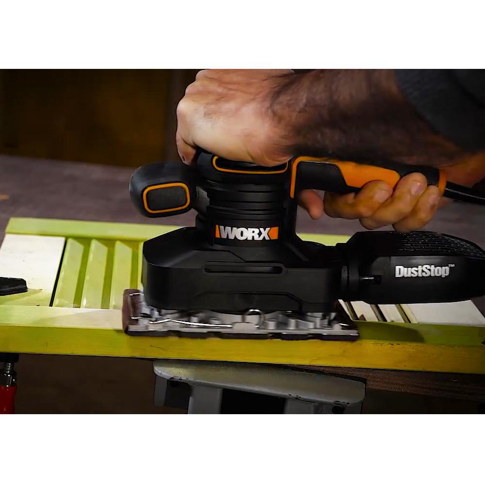 WORX%20WX641%20250Watt%20Profesyonel%20Titreşimli%20Zımpara