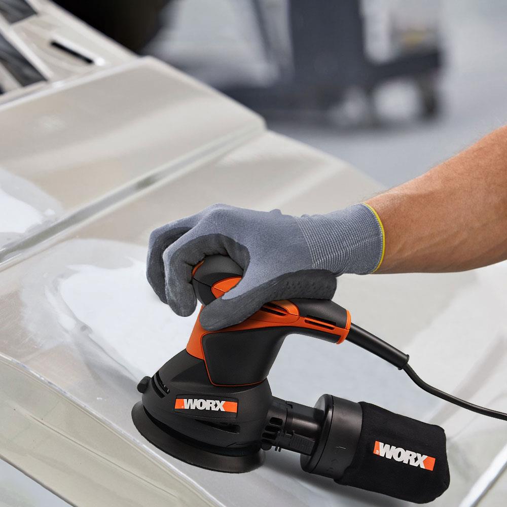 WORX%20WX652.1%20320Watt%20125mm%20Profesyonel%20Eksantrik%20Zımpara