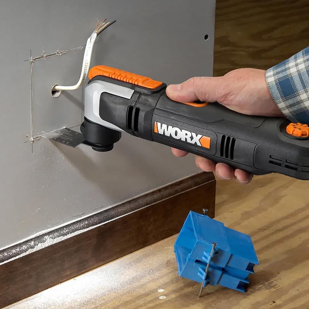 WORX%20WX686%20250Watt%20Profesyonel%20Çok%20Amaçlı%20Devir%20Ayarlı%20Kesme%20Raspalama%20ve%20Zımpara%20+%2019%20Adet%20Aksesuar