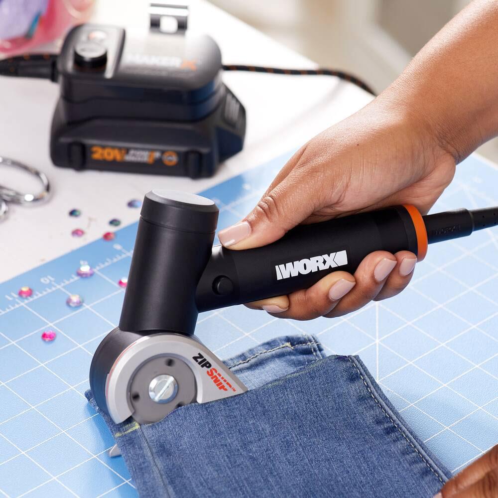 WORX%20WX745.9%20MAKERX%2020Volt%20Profesyonel%2038mm%20Kumaş,%20Deri,%20Karton%20Kesici%20(Akü%20Dahil%20Değildir)