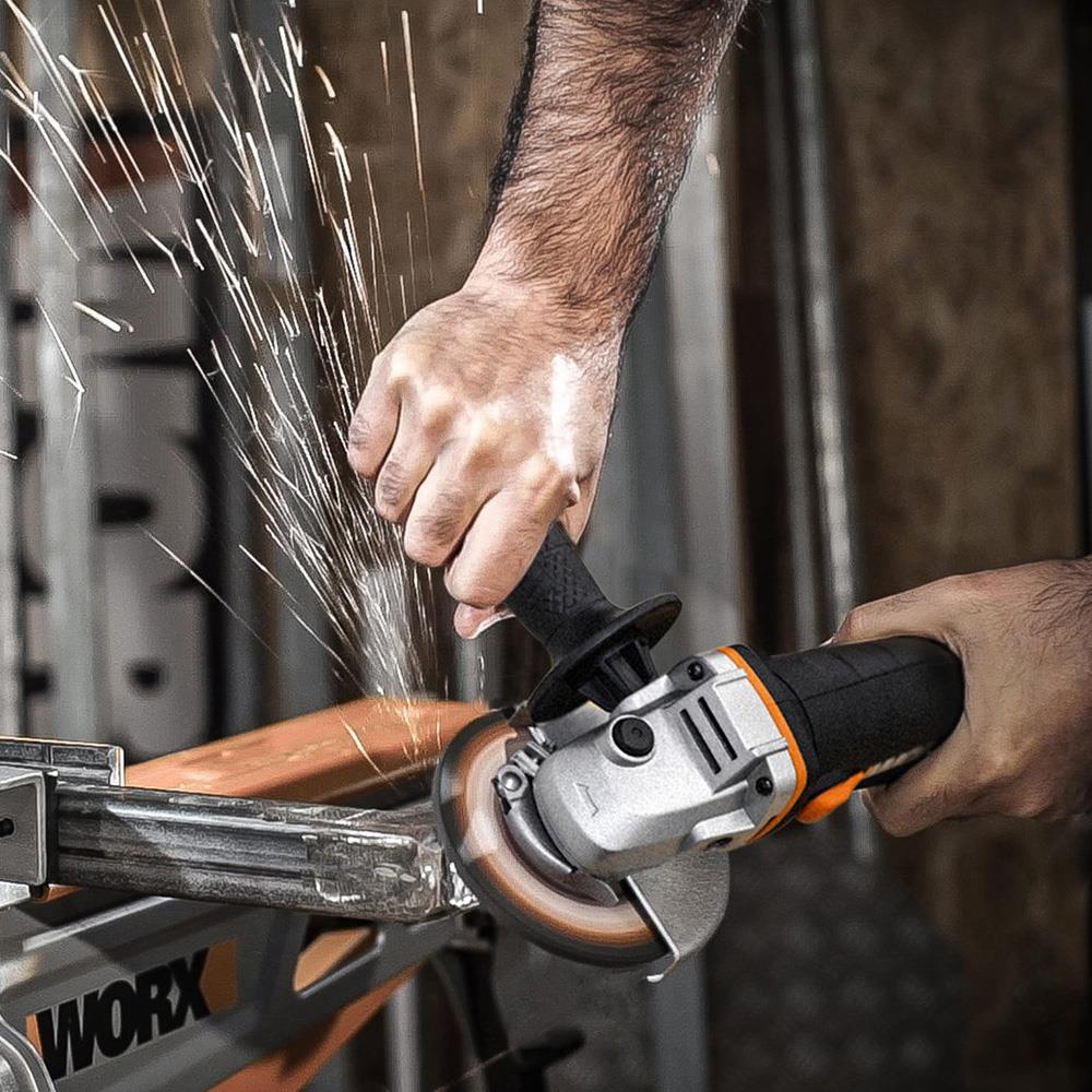 WORX%20WX800.5%2020Volt%204.0%20Ah.%20Li-ion%20115mm%20Profesyonel%20Şarjlı%20Avuç%20Taşlama