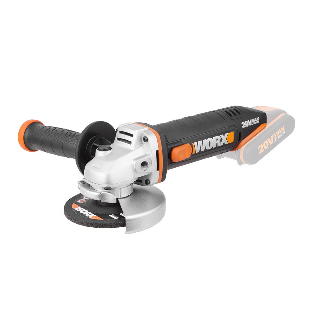 WORX%20WX800.9%2020Volt%20115mm%20Profesyonel%20Avuç%20Taşlama%20(Akü%20Dahil%20Değildir)