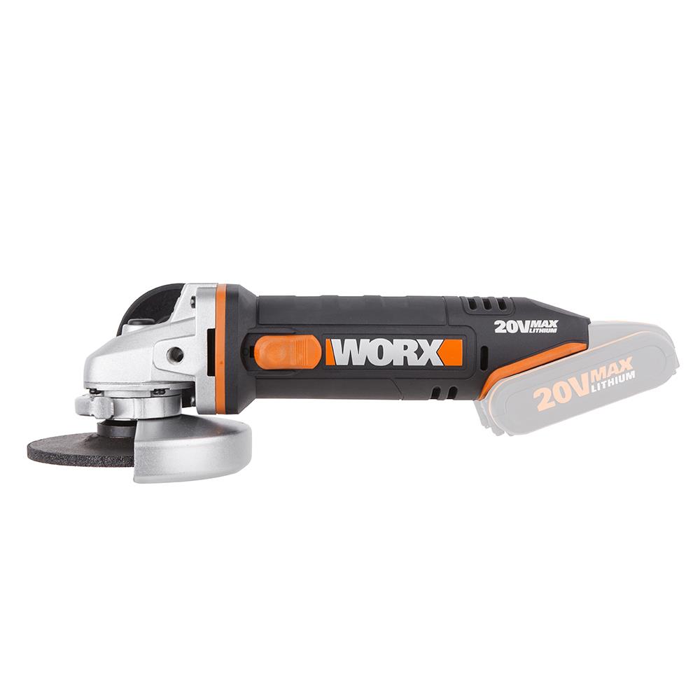 WORX%20WX800.9%2020Volt%20115mm%20Profesyonel%20Avuç%20Taşlama%20(Akü%20Dahil%20Değildir)