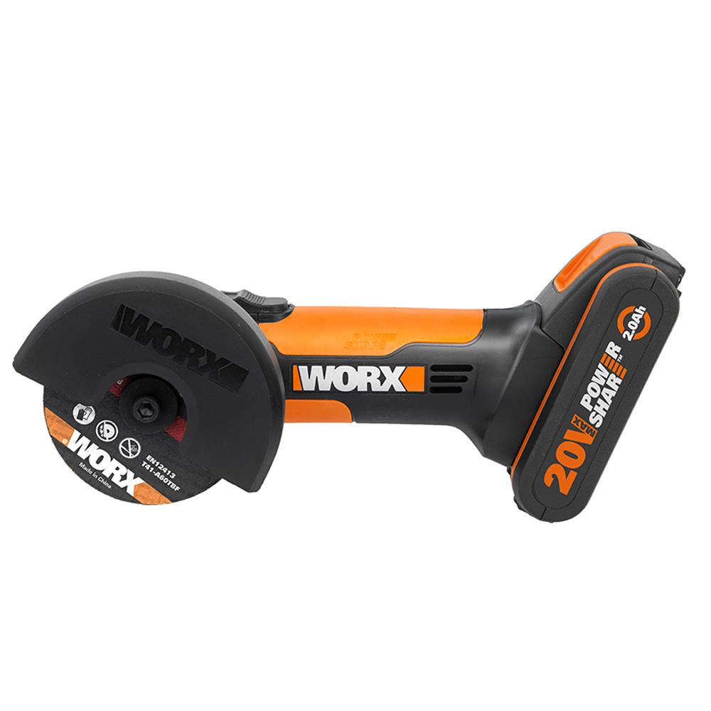 WORX%20WX801%2020Volt%202.0Ah.%20Li-ion%20Profesyonel%20Şarjlı%20Mini%20Multi%20Taşlama