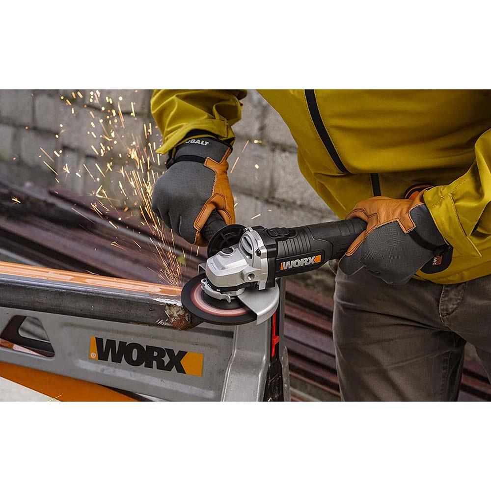 WORX%20WX812.9%2020Volt%20125mm%20Kömürsüz%20Profesyonel%20Avuç%20Taşlama%20(Akü%20Dahil%20Değildir)