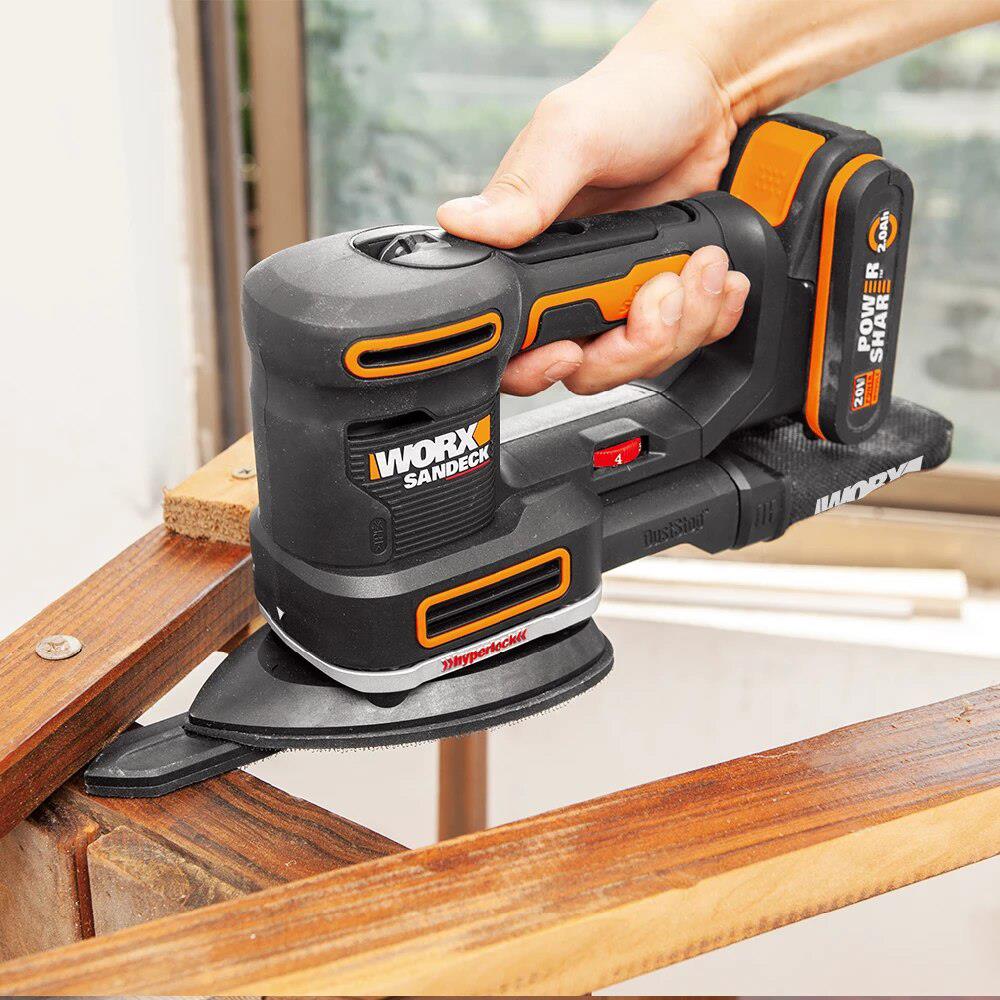 WORX%20WX820%2020Volt%202.0Ah.%20Li-ion%20Profesyonel%20Devir%20Ayarlı%20Çok%20Amaçlı%20Şarjlı%20Zımpara