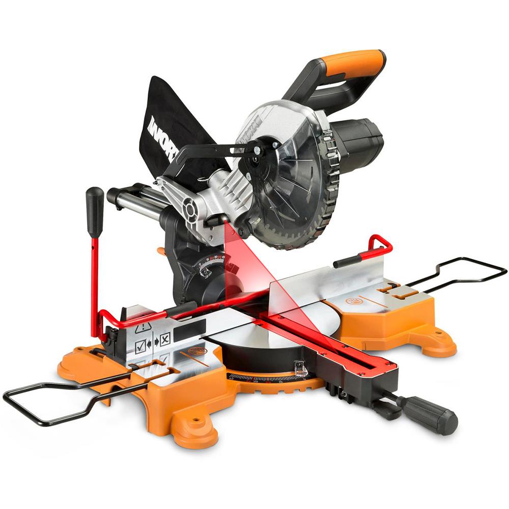 WORX%20WX845.9%2020Volt%20216MM%20Profesyonel%20Kızaklı%20Gönye%20Kesme%20(Akü%20Dahil%20Değildir)