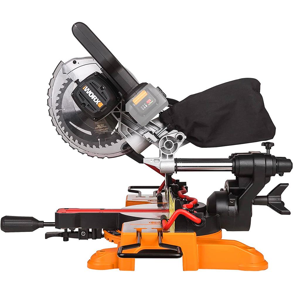 WORX%20WX845.9%2020Volt%20216MM%20Profesyonel%20Kızaklı%20Gönye%20Kesme%20(Akü%20Dahil%20Değildir)