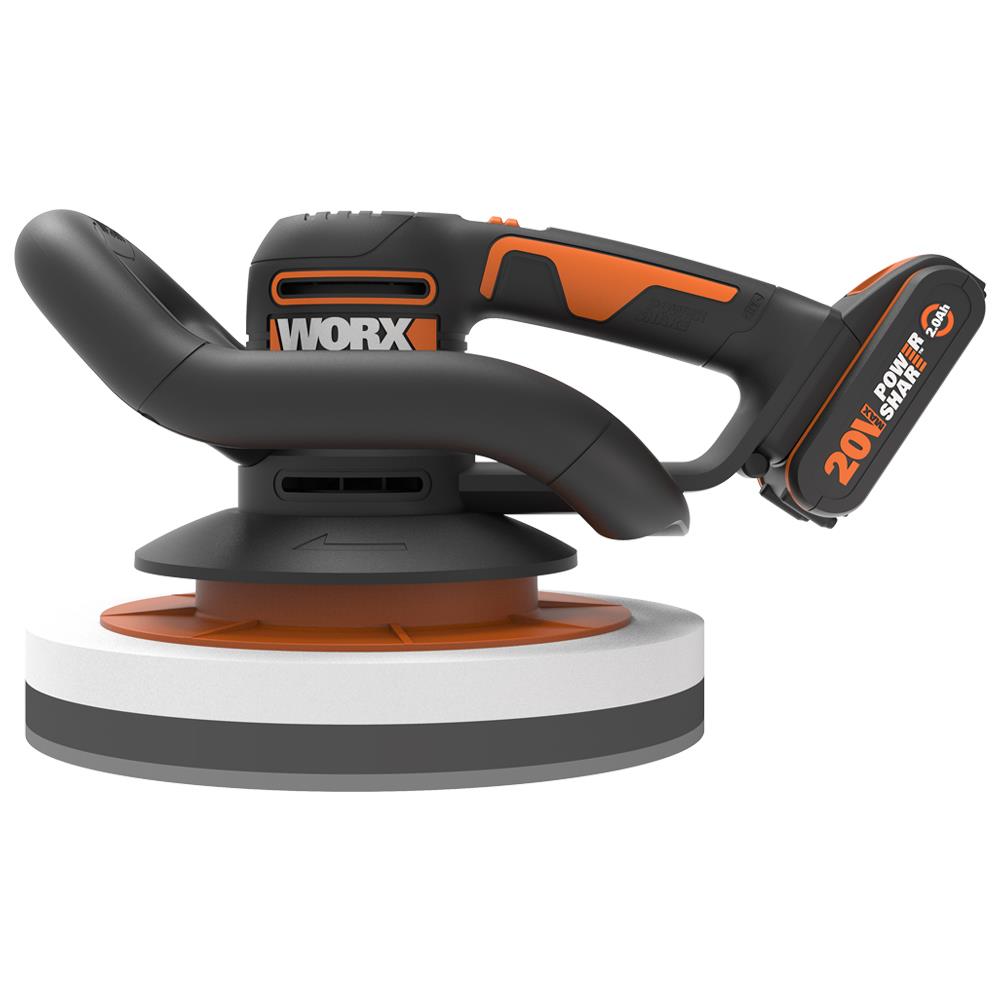 WORX%20WX856%2020Volt%202.0Ah.%20Li-ion%20254MM%20Şarjlı%20Orbital%20Polisaj%20Makinesi