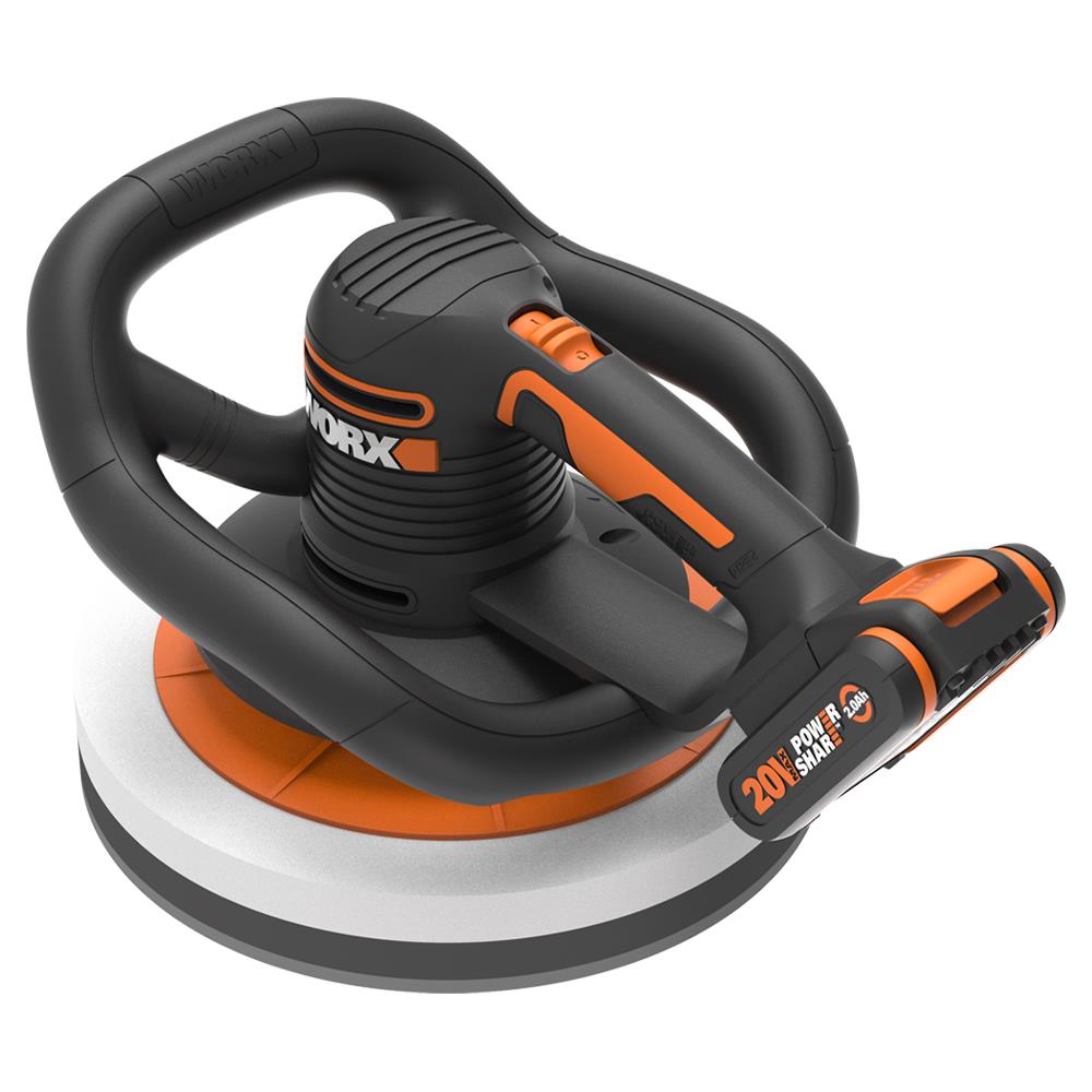 WORX%20WX856%2020Volt%202.0Ah.%20Li-ion%20254MM%20Şarjlı%20Orbital%20Polisaj%20Makinesi