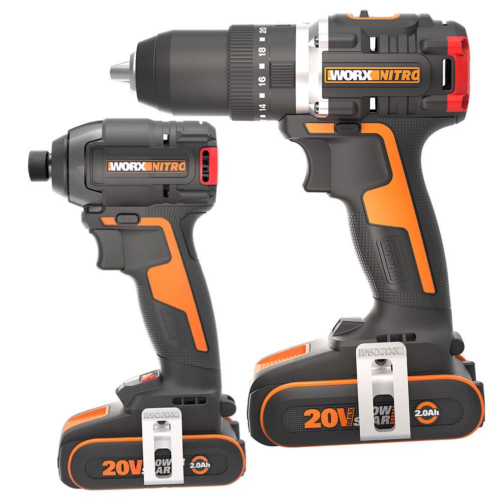 Worx%20WX925%2020Volt/2.0Ah%20Li-ion%20Çift%20Akülü%20Kömürsüz%20Profesyonel%20Darbeli%20Matkap+WX265%20Kömürsüz%20Darbeli%20Tornavida%20Kombo%20Set